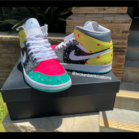 Custom Jordan 1 Saved By the Bell (low or mid) - Picture 6 of 9